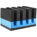 GPS Foam Pistol Cradle, Blue Foam, Holds Up To 4 Pistols GPS-F400CRN - G Outdoors