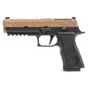 SIG SAUER P320 XTEN Endure 10mm Auto 5in 3x 15rd Mags Topographic Pattern Cerakote/Black Pistol (320X5-10-CXR3-CW-R2) - Sig Sauer