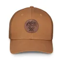 VORTEX Men's Three Peaks Caramel OSFM Cap (121-01-CRM) - Vortex
