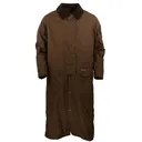 OUTBACK TRADING Men's Wax Cotton Waterproof Long Western Bronze Duster Coat (29825-BNZ) - Outback Trading