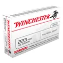 WINCHESTER USA 223 Rem 55Gr FMJ 20rd Box Rifle Ammo (W223K) - Winchester Ammo