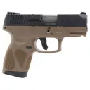 TAURUS G2S 9mm 3.2in 7rd Black/Brown Semi-Automatic Pistol (1-G2S931B) - Taurus