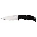 SPYDERCO Enuff 2 Leaf Fixed Blade Knife (FB31SBK2) - Spyderco