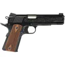 STANDARD MANUFACTURING 1911 .45 ACP 5in 7rd Royal Blue Engraving with Brown Grips Single-Action Pistol (1911B1) - Standard Manufacturing