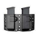 BRAVO CONCEALMENT 3.0 Double Magazine Pouch - Large: CZ P10c / Glock 17,19,26 / HK VP9,VP9sk / Sig P320 / M&P 9,40, Right Hand (Left Side Carry) (BC60-2003) - Bravo Concealment