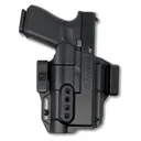 BRAVO CONCEALMENT IWB Torsion 3.0 Light Bearing RH Black Holster for Glock 19, 23, 32, 17, 22, 31 / TLR-1 HL (BC40-1004) - Bravo Concealment