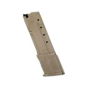 PROMAG FN Five-seveN IOM and USG 5.7x28mm 30rd Flat Dark Earth Polymer Magazine (FNH-A2-FDE) - Promag