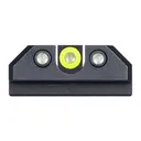 NIGHT FISION Tritium For CZ P-10 C/F Yellow Front Ring /U Notch Black Rear Rings Night Sight Set (CZU-077-007-YGZG) - Night Fision