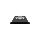NIGHT FISION Perfect Dot Night Sight Set for S&W M&P/M&P 2.0/SD9 VE - White Front Ring, White Rear Rings (SAW-201-003-WGWG) - Night Fision