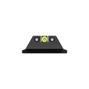 NIGHT FISION Perfect Dot Night Sight Set for S&W M&P/M&P 2.0/SD9 VE - Yellow Front Ring, Black Rear Rings (SAW-201-003-YGZG) - Night Fision