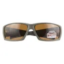 VENTURE GEAR Overwatch Safety Glasses with OD Green Frame and Bronze Anti-Fog Lens (VGSG718T) - Venture Gear