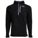 KINGS CAMO Men's XKG Covert 1/2 Zip Black Hoodie With Face Mask (XKG4214-BLK) - Kings Camo