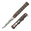 COLD STEEL Ti-Lite 4in Kris Blade Flat Dark Earth Zytel Handle Folding Knife (CS-26SK4) - Cold Steel
