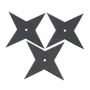 COLD STEEL Light Sure Strike 3-Pack Throwing Stars (CS-80SSC3Z) - Cold Steel