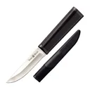 COLD STEEL Finn Bear 4in Straight Back Blade Black Polypropylene Handle Fixed Knife with Sheath (CS-20PC) - Cold Steel