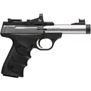 BROWNING Buck Mark Micro Bull 22 LR 4.4in 10rd Stainless Red Dot Suppressor Ready Pistol (51595490) - Browning