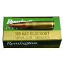 REMINGTON Premier Match 300 BLK 125 Grain OTM Ammo, 20 Round Box RM300AAC6 - Remington