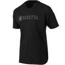BERETTA Men's Hardlines Black Short Sleeve T-Shirt (TS219T18900999) - Beretta