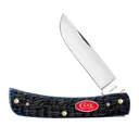 CASE XX Sod Buster Jr Rogers Jig Navy Blue Bone Pocket Knife (06890) - Case Xx