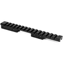WARNE Mountain Tech Black Anodized 15 MOA Picatinny Rail Adapter for CZ 452/455 11mm (7755M) - Warne