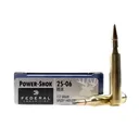 FEDERAL Power-Shok 25-06 Rem. 117 Grain Hot-Cor HP Ammo, 20 Round Box (2506BS) - Federal
