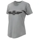 BERETTA Women's Dea Wings Stone Heather Short Sleeve T-Shirt (TS110T1890096B) - Beretta
