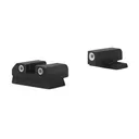 WILLIAMS Triton Classic Series White Front/Rear Night Sights for Sig P-Series with #6 Front / #8 Rear (606023) - Williams