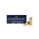 CCI Speer Lawman 357 SIG 125 Grain Total Metal Jacket Ammo, 50 Round Box (53919) - Speer