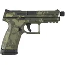 EUROPEAN AMERICAN ARMORY MC9 Disruptor 9mm 4.6in 17rd Green Laser Camo Striker Fired Pistol (390365) - European American Armory