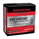 WINCHESTER AMMO 350 Legend 180Gr Power Point 100rd/Box Rifle Ammo (WB350P180X) - Winchester Ammo