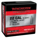 WINCHESTER AMMO 5.56mm 55Gr FMJ 100rd/Box Rifle Ammo (WB556MC55X) - Winchester Ammo