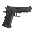 MAC 1911 Double Stack 9mm 4.25in 2x 17rd Mags Black Pistol with Manual Safety (12500005) - Military Armament