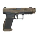 CANIK TTI Combat 9mm 4.6in 18rd Bronze Semi-Automatic Pistol with MeCanik MO3 Optic (HG7854V-N) - Canik