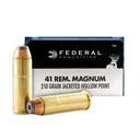 FEDERAL Power-Shok 41 Mag 210 Grain JHP Ammo, 20 Round Box (C41A) - Federal Ammo