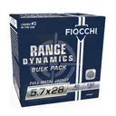 FIOCCHI Range Dynamics Bulk Pack 5.7x28mm 40gr FMJ 150rd/Box Handgun Ammo (57FMJ40) - Fiocchi