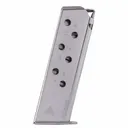 MECGAR Walther PPK/S .380 ACP 7rd Nickel Magazine (MGWPPKSSTN) - Mec-Gar