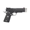 EAA MC1911-C Commander Model 1911 10mm 4.4in 9rd S/A Pistol with Adjustable Sight and Ambi Safety, Blue/Black (390616) - European American Armory