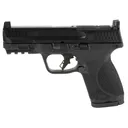 Smith & Wesson M&P 2.0 9mm 4in 15rd 2mag Polymer Frame Flat Face Trigger w/ Safety Semi-Automatic Pistol (13563) - Smith & Wesson