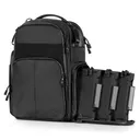 SAVIOR EQUIPMENT Pro-Sema Black Competition Backpack (BP-SEMAXL-PRO-BK) - Savior Equipment