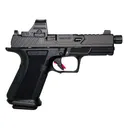 SHADOW SYSTEMS MR920 War Poet 9mm 4.5in Fluted Threaded Black Barrel 2x 15rd Black Pistol with Holosun 507C (SS-1075-H) - Shadow Systems