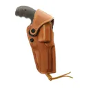 GALCO Big Iron Tan RH Belt Holster For Smith & Wesson L Frame M686 6in (BI106) - Galco