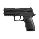 SIG SAUER P320 Compact 9mm 3.9in Siglite Sight 2x15rd Black Pistol (320C-9-BSSP) - Sig Sauer
