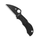 SPYDERCO Manbug Wharncliffe Black Folding Knife (MBKWPBK) - Spyderco