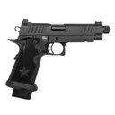 STACCATO 2011 Staccato P DPO 9mm 5in Threaded Barrel 2x 17rd Mags Black DLC Pistol (12-1200-000303) - Staccato 2011