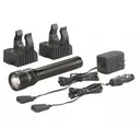 STREAMLIGHT Stinger Classic LED Rechargeable Flashlight with 120V AC/DC Charger and 2-Holders (75662) - Streamlight