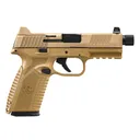 FN AMERICA 510 Tactical 10mm 4.71in 2x 10rd Mags FDE/FDE Pistol (66-101378) - Fn America