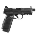 FN AMERICA 545 Tactical .45 ACP 4.71in 2x 10rd Mags Black/Black Pistol (66-101385) - Fn America