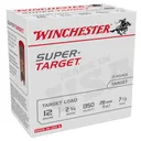 WINCHESTER AMMO Super Target 12 GA 2.75 #7.5 1OZ 1350 FPS Shoshell Ammo 25 Round Box (TRGT13507) - Winchester Ammo
