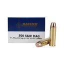 MAGTECH 500 S&W 325 Grain FMJ Flat Ammo, 20 Round Box (500D) - Magtech