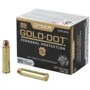 SPEER Gold Dot Handgun Personal Protection 327 Federal Magnum 100 Gr 20Rd Box Ammo (23913GD) - Speer